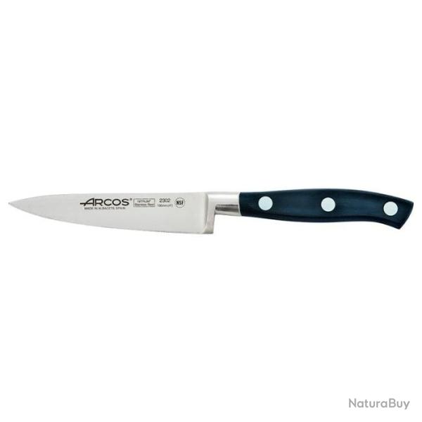 Couteau Arcos Riviera - Office - Lame 100mm Noir - Noir