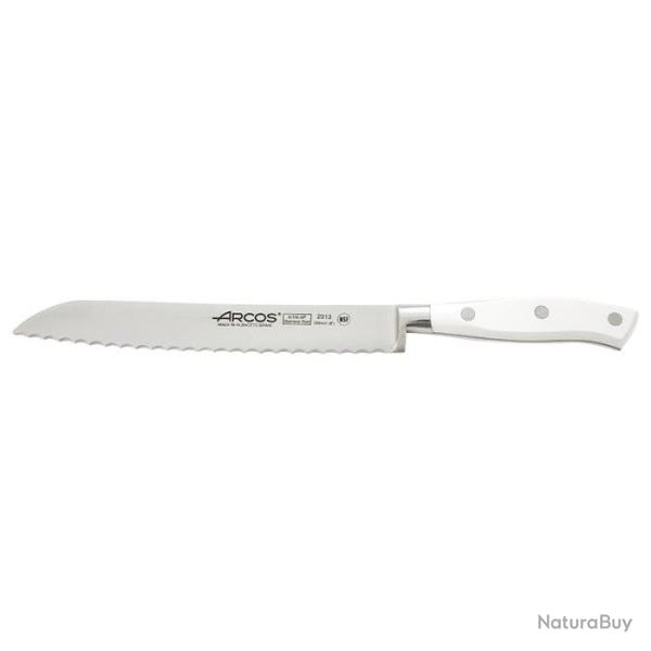 Couteau Arcos Riviera - Pain - Lame 200mm Noir - Blanc