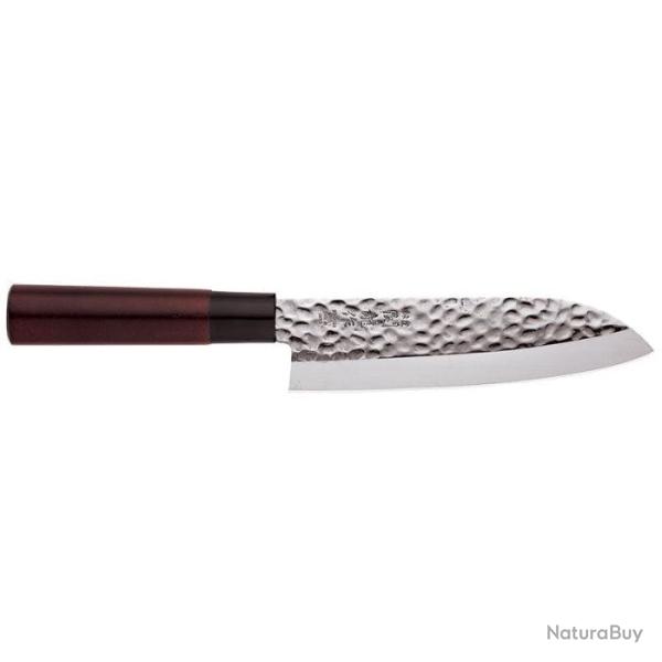 Couteau Sekiryu Santoku Manche Bois - Lame 165mm