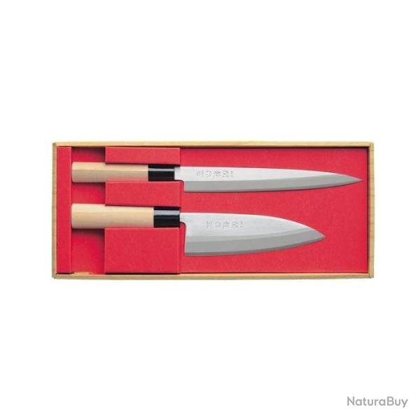 Coffret 2 Couteaux Sekiryu Sashimi & Deba Default Title