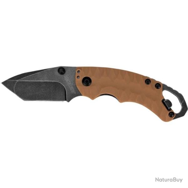 Couteau Kershaw Shuffle II - Lame 64mm Noir - Tanto