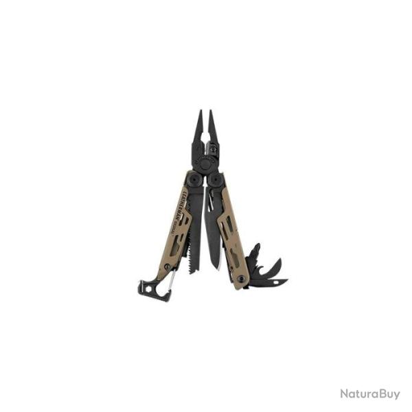 Pince Multifonctions Leatherman Signal Coyote - 19 Outils Default Tit