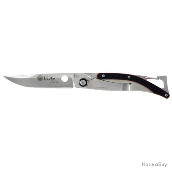 Couteau Lug SP1S - Lame 80mm D�sert - Noir/Rouge