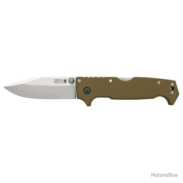 Couteau Cold Steel SR1 Kaki - Lame 102mm - Drop Point