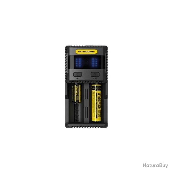 Chargeur Nitecore Superb Charger pour 2 Accus
