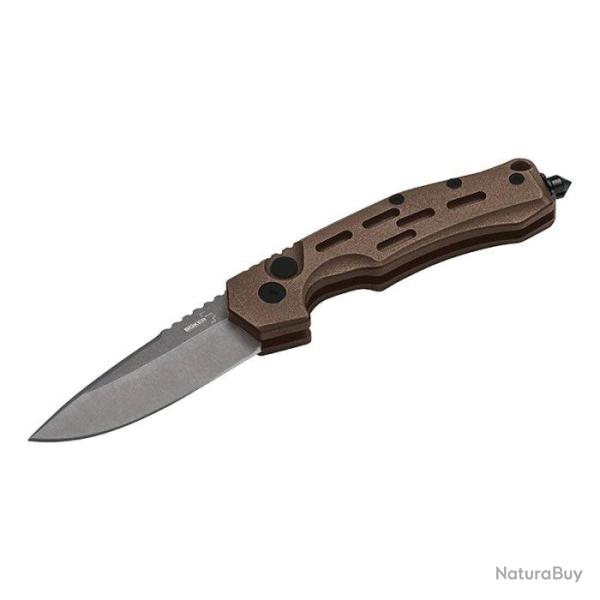 Couteau Boker Plus Thunder Storm Auto - Lame 72mm Noir - Coyote