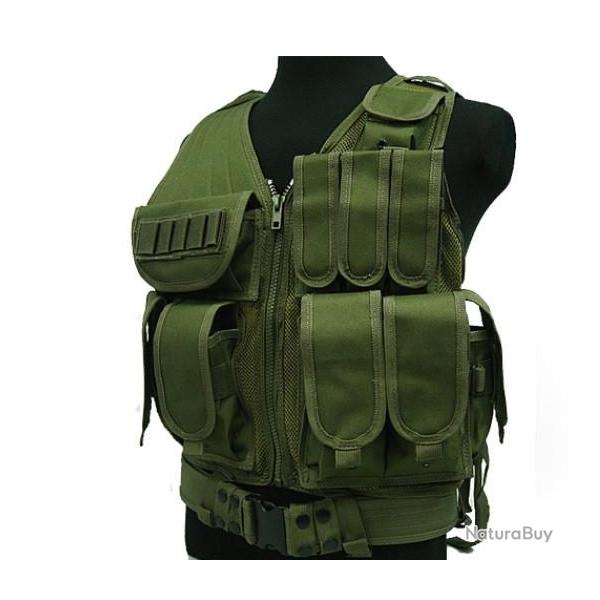 VESTE TACTIQUE MESH OD S&T ARMAMENT
