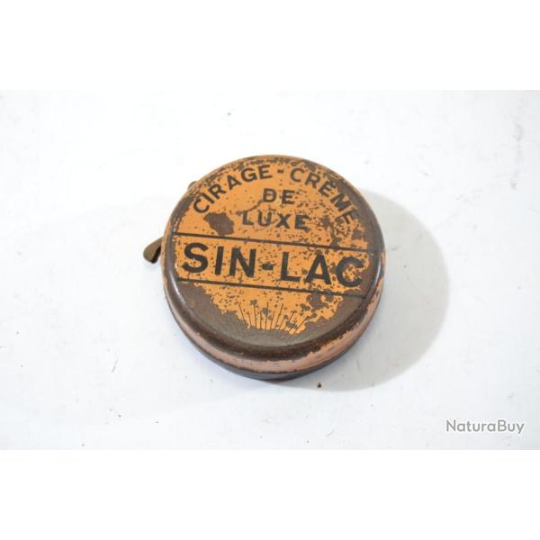 Cirage noir  chaussures / rangers Arme Franaise annes 1960 Sin-Lac cirage de luxe n3