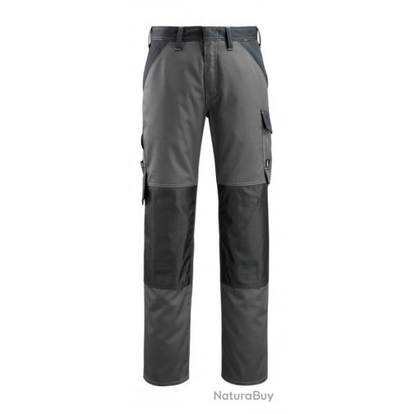 Pantalon poches genouill�res MASCOT TEMORA 15779-330 Anthracite fonc�/Noir 82 cm (Standard) 40 (C46)