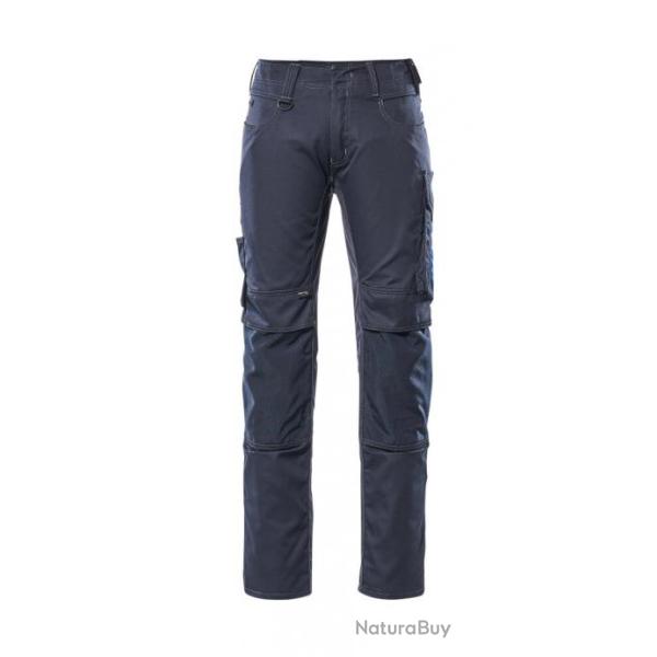 Pantalon l�ger avec poches genouill�res MASCOT MANNHEIM 12679-442 82 cm (Standard) 54 (C60) Marine f