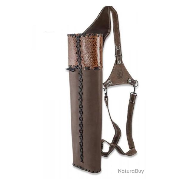 CARQUOIS DORSAL AMBIDEXTRE CUIR - BUCKTRAIL