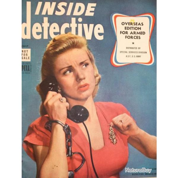 Magazine Inside detective - overseas edition for armed forces et22