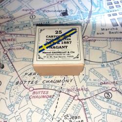 7,5 mm 1887; 1882; 7,65 mm Browning (Gaupillat): Reproduction boite cartouches (vide) GA 8704688