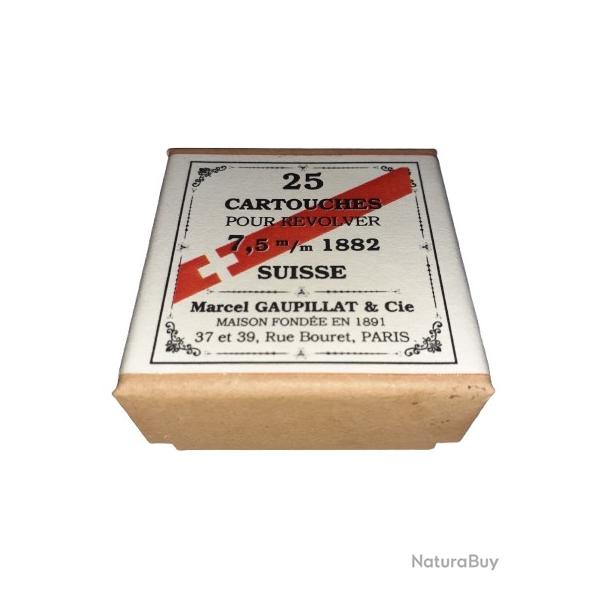 7,5 mm Mle 1882 ou 7,5mm Suisse: Reproduction boite cartouches (vide) GAUPILLAT 8704688