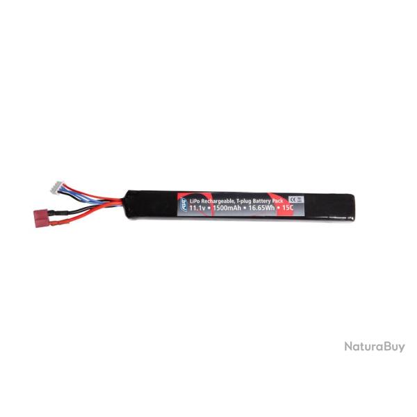 BATTERIE LI-PO 11.1V 1500MAH 16.65 wH T-Plug 1 STICK ASG