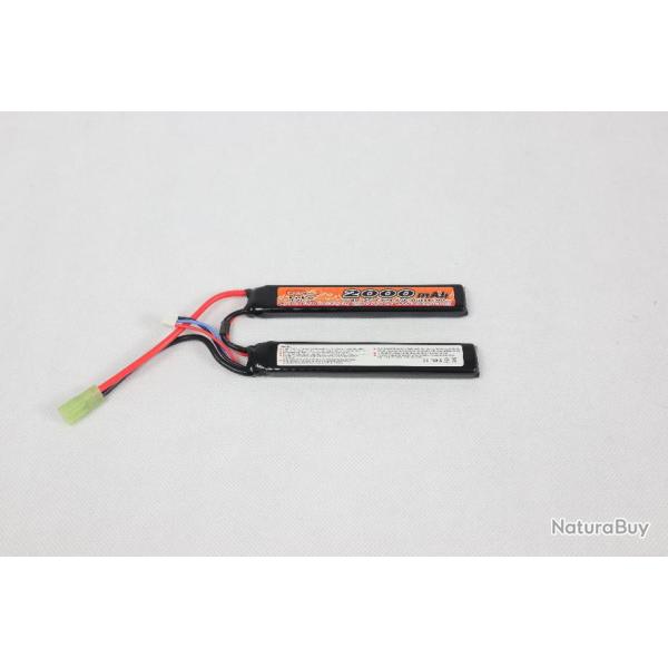 BATTERIE LI-PO 7.4V 2000MAH 2 STICKS