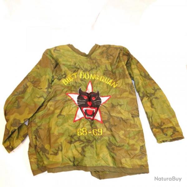 Blouson camo US Vietnam brod� r�f vn 135