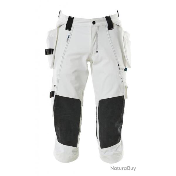 Pantacourt � poches flottantes MASCOT ESTEPONA 17049-311 Blanc 42 (C48)