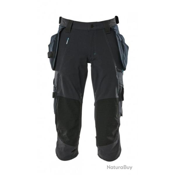 Pantacourt � poches flottantes MASCOT ESTEPONA 17049-311 Bleu marine fonc� 48 (C54)