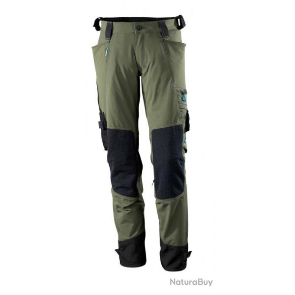 Pantalon de travail avec poches genouill�res MASCOT� ADVANCED 17079-311 82 cm (Standard) 56 (C62) Ve