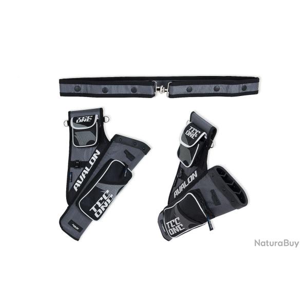 Carquois Avalon Tec One Divider Gaucher (LH) Gris