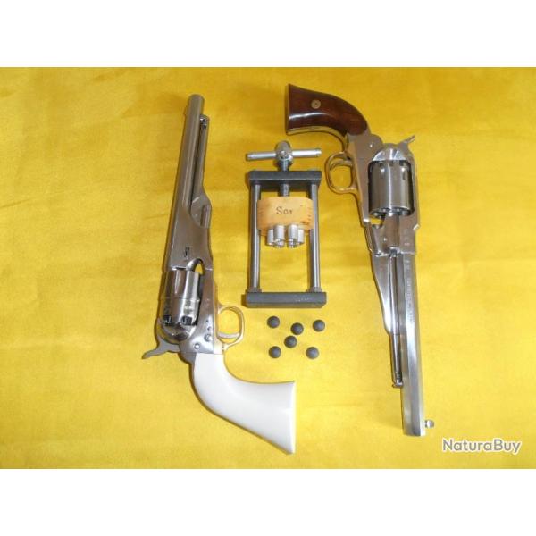 Presse Sp�cifique pour chargement des revolver Remington et Colt calibre 44