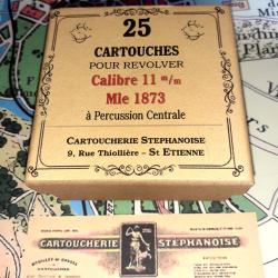 11 mm 1873 & 1870 (Cartouche. St&eacute;phan.): Reproduction boite munitions (vide) collection CS 8709591