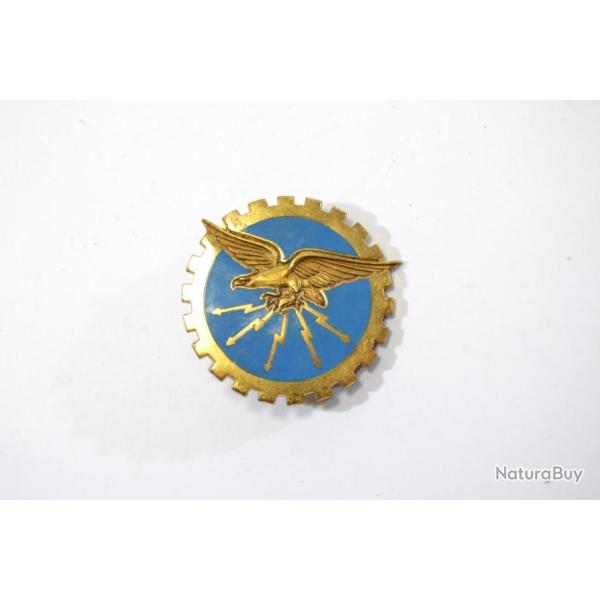 Insigne Arme Franaise Escadron 01 - 317, Electronique Gnrale, Drago A1027guilloch