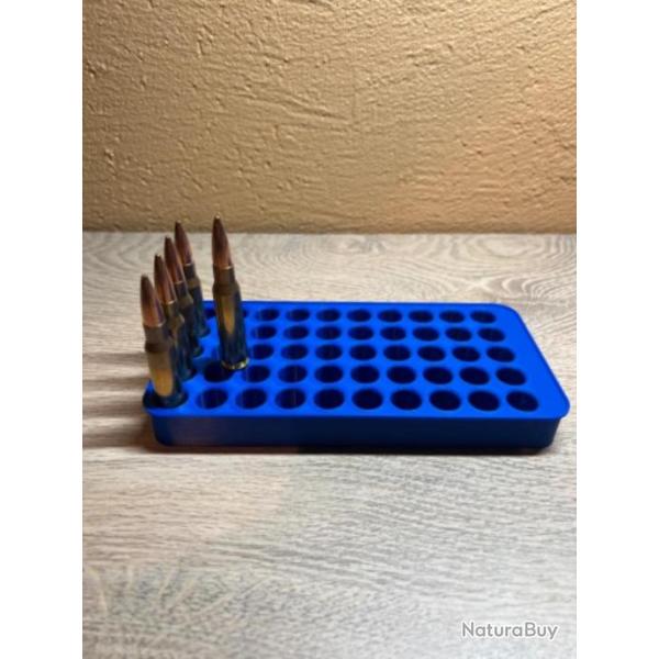 Plateau de rechargement bleu optimis� pour les cartouches de 6.5 creedmoor