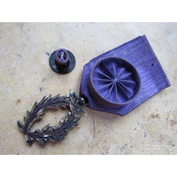 m�daille palmes acad�miques standard officier + rosette