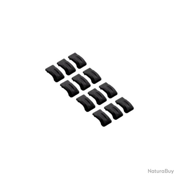 Pads caoutchouc pour chargeurs drum AW Customs noir