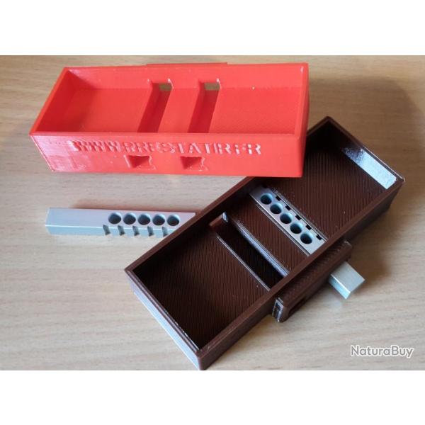 Boite de remplissage barrette de tir 5 coups STEYR LP50