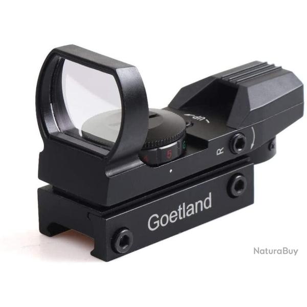 Lunette de Vis�e pour Fusil � R�flexe Rouge et Vert avec 4 R�ticules