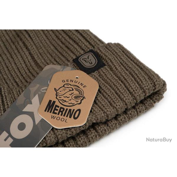 Fox Bonnet Merino Bobble Olive