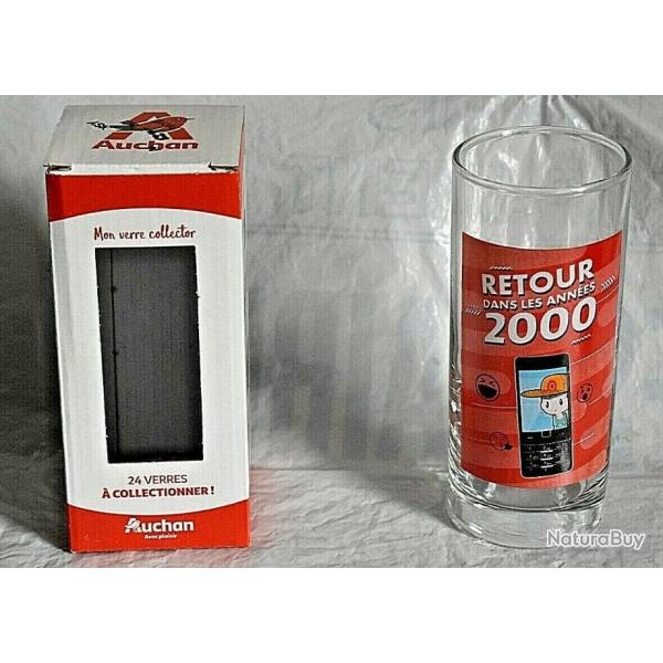 Verres collector Auchan Retour dans les ann�es 2000