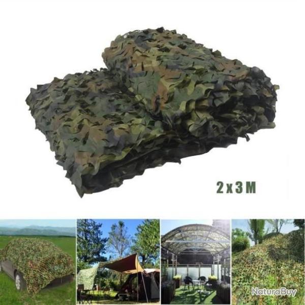 Filet de camouflage 2x3 m oxford 210D - LIVRAISON GRATUITE ET RAPIDE
