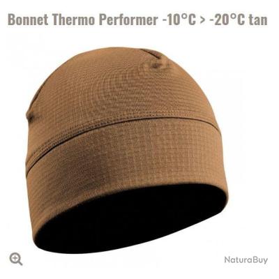 Bonnet thermo performer A10 equipement tan beige coyote sable ...