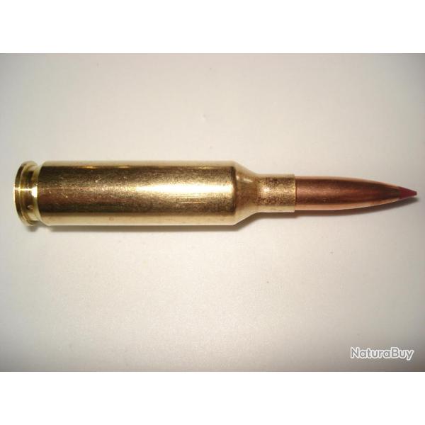 une cartouche de 6mm creedmoor pour collection de marque hornady ogive ELD match