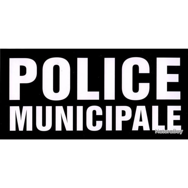 Adh�sif d'identification pour bouclier POLICE MUNICIPALE