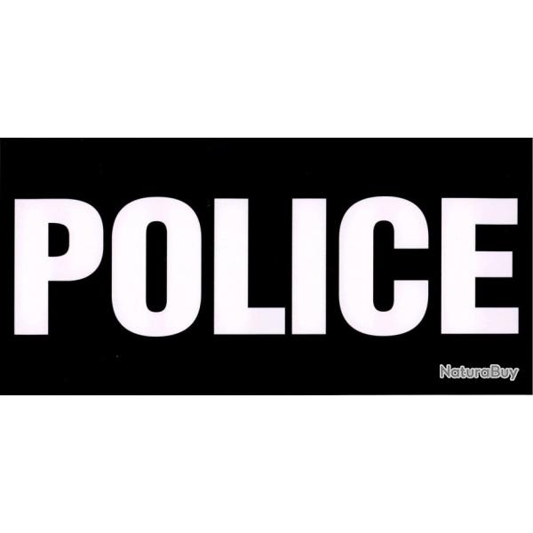 Adh�sif d'identification pour bouclier POLICE