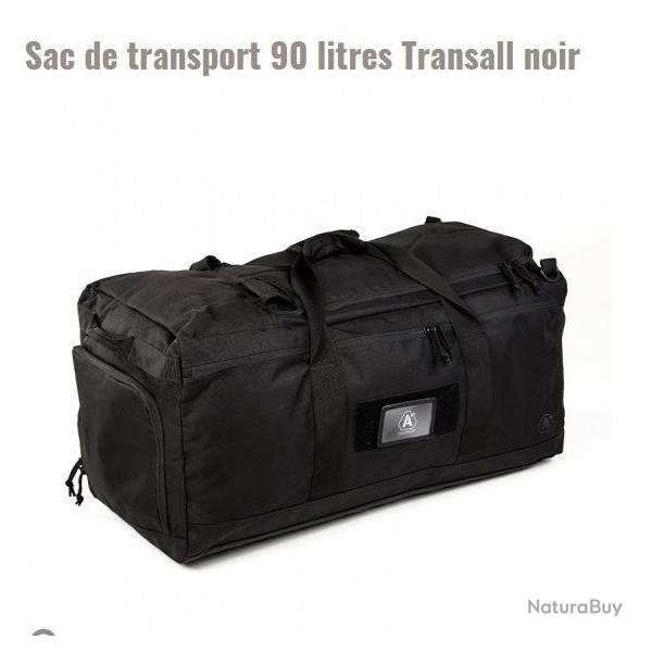 Sac de transport 90 litres Transall NOIR VERT TAN