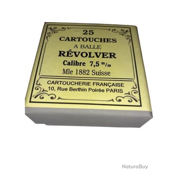 7,5 mm Mle 1882 ou 7,5mm Suisse: Reproduction boite cartouches (vide) CARTOUCHERIE FRANCAISE 8727523