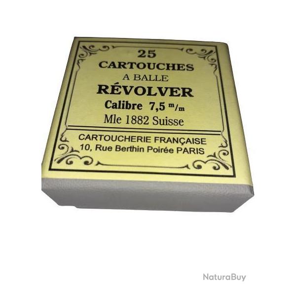 7,5 mm Suisse 1882 (Cartouch. Fran�aise): Reproduction boites munitions (vide) Collection CF8727523