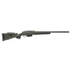 CARA. &Agrave; VERROU TIKKA T3X SUPER VARMINT TUNGSTEN CERAKOTE VERT CAL. 6,5X55 SE DROITIER 5+1CPS 51CM C