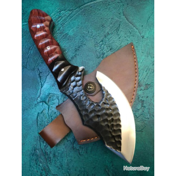 Couperet de boucher  forg� � la main garantie � vie.