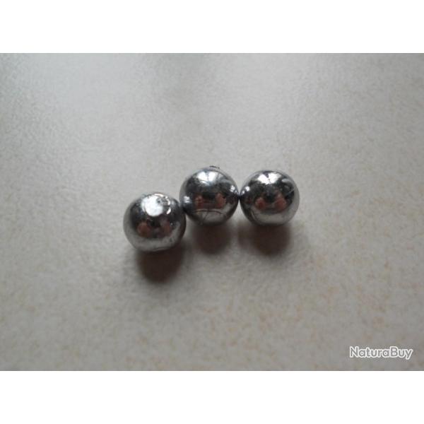 50 balles en plomb cal 36 (375)