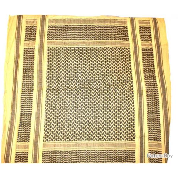 Foulard / Ch�che coton Mil-Tec Sable-Noir