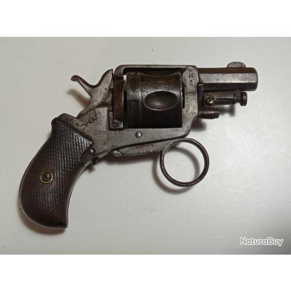 Revolver type British bulldog mini RIC - calibre .320 - Saint-Etienne - 5 coups - BE