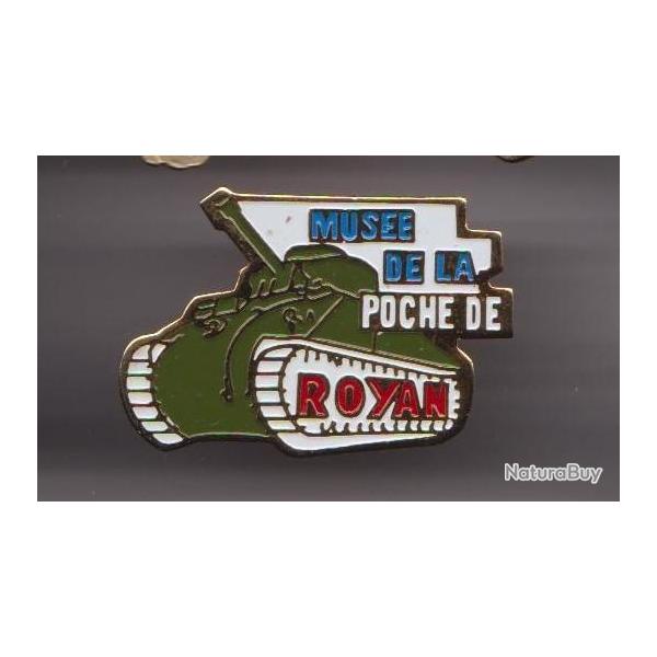 Pin's Char Tank Mus�e De La Poche Royan Ref 3001p
