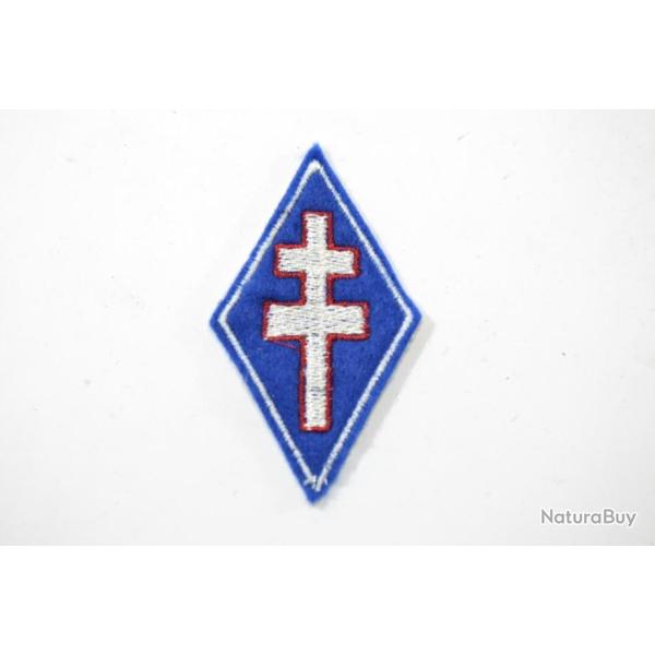 Insigne brod losange croix de Lorraine